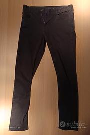 Jeans neri slim fit da uomo Calliope taglia 42