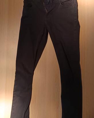 Jeans neri slim fit da uomo Calliope taglia 42