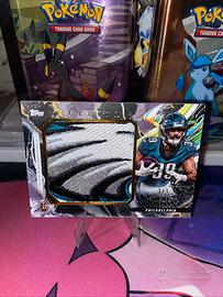 Will Shipley jumbo relic card 1/1 inception nfl