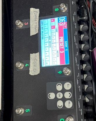 Pedaliera programmabile Guitar lab gsc4