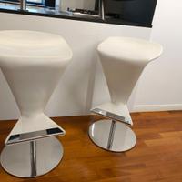 2 Sgabelli Infiniti ZED colore BIANCO