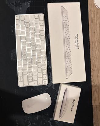 Magic keybord con touch ide magic mouse