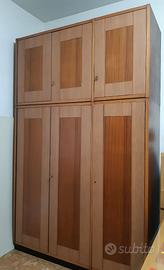 Armadio classico 6 ante e 3 cassetti