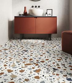 Piastrella 90x90 De-Maxi Deco White Sant'Agostino