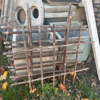 Inferiate in ferro antiche vecchie