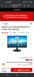 Monitor 27 pollici