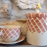 biscottiera più tazza