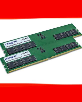 Integral Kit 64 GB (2 x 32 GB) DDR5 RAM 5600 MT/s