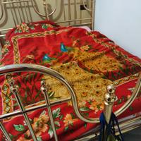 letto matrimoniale con materasso 