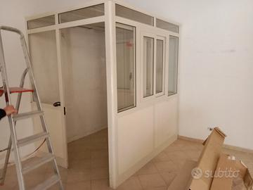 veranda in alluminio come nuova