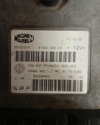 Blocco  pezzi Fiat Panda 141 anno 2003