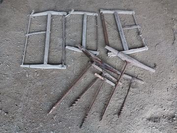Attrezzi antichi per falegnameria