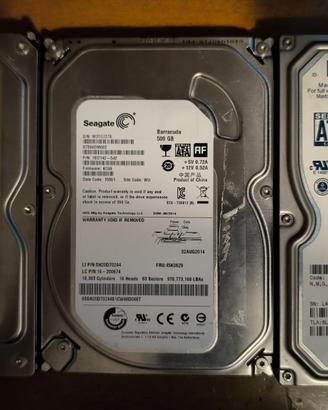 Hard disk 3,5 pollici( 3 pezzi)