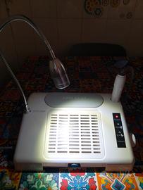 FRESA ELETTRICA PER UNGHIE CON ASPIRATORE E LUCE