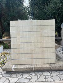 Pannello Dogato Acero Cm120x120 Passo 15