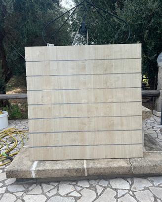 Pannello Dogato Acero Cm120x120 Passo 15