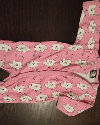 tutina neonato moomin