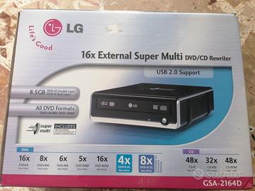 lettore DVD CD esterno per Pc