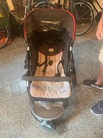 Carrozzina trio babideal neonato