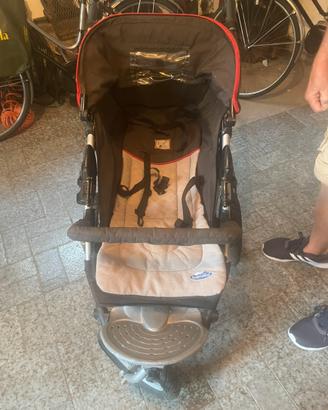 Carrozzina trio babideal neonato