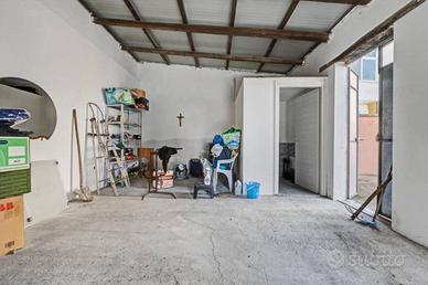 Ampia rimessa di circa 90 mq con area esterna, Cag