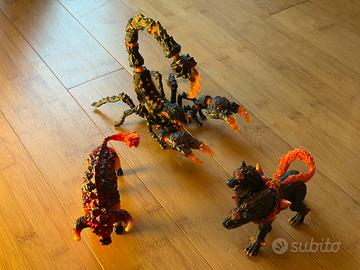 Collezione Schleich Eldrador Regno del Fuoco