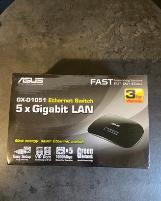 ASUS GX-D1051 Ethernet Switch 5 x Gigabit LAN