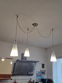 lampadario 3 luci h27