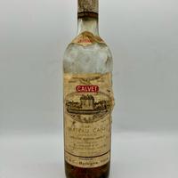 Bottiglia vino Chateau Canet 1961 Bordeaux Blanc S
