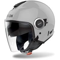 Casco Moto Jet Airoh HELYOS COLOR Grigio TG M