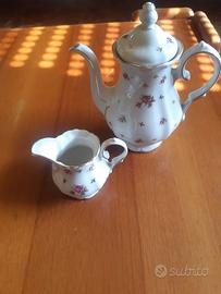 Caffettiera e lattiera Winterling Bavaria vintage