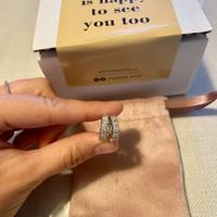 Orecchini a cerchio strass nuovi