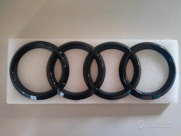*NUOVO* Logo Anteriore Nero Audi A6 Q2 Q3 Q5 Q7 Q8