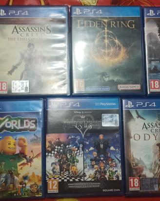 Lotto vari giochi PS4/PS5 