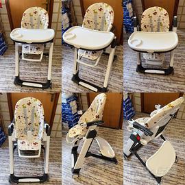 Seggiolone pappa regolabile