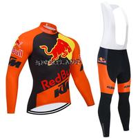 Completo ciclismo invernale Red Bull KTM taglia S