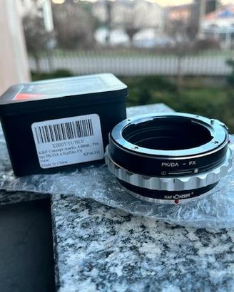 Anello adattatore - Pentax K-DA su Fujifilm XF
