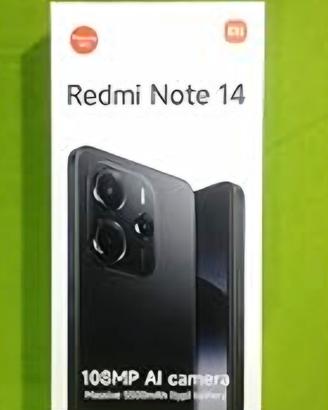 Redmi Note 14 6GB di ram e 128GB di storage 
