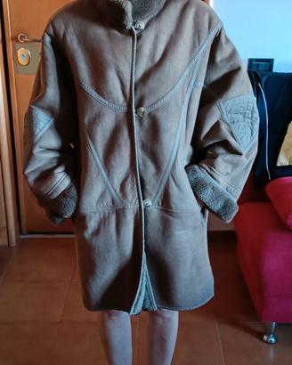 Shearling montone donna taglia 42