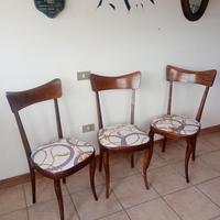 Set 3 Sedie Vintage