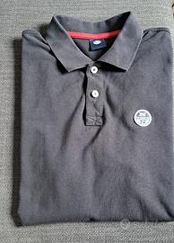 Polo North Sails uomo nera