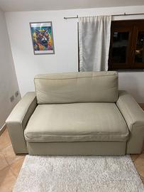 Divano 2 posti letto con rete