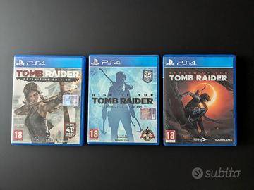 PS4 PS5 Tomb Raider + Rise + Shadow