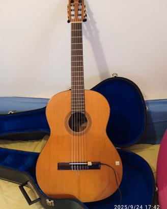 chitarra classica ariaa551b amplificata