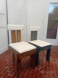 Sedie cucina in legno masello 