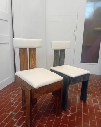 Sedie cucina in legno masello 