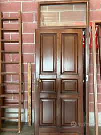 PORTA D'INGRESSO IN LEGNO