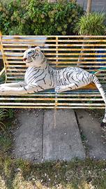 Peluche gigante tigre bianca