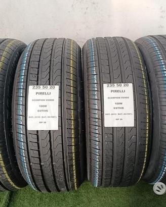 4 gomme 235 50 20 PIRELLI RIF28