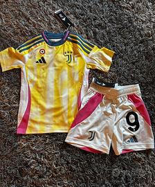 Juventus Kit Gara Away Maglia + Pantalone Bambino